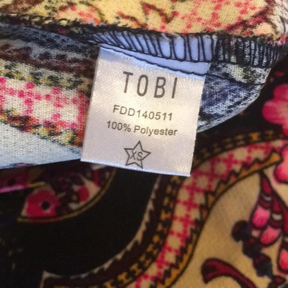 Tobi floral mini dress in XS - Picture 6 of 6